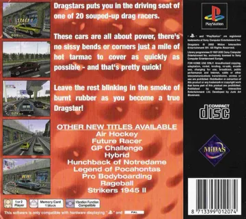 Dragstars (EU) box cover back